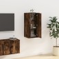 Mobile Porta TV a Parete Rovere Fumo 40x34,5x80 cm Mobile Porta TV a Parete Rovere Fumo 40x34,5x80 cm