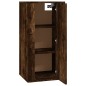 Mobile Porta TV a Parete Rovere Fumo 40x34,5x80 cm Mobile Porta TV a Parete Rovere Fumo 40x34,5x80 cm