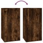 Mobile Porta TV a Parete Rovere Fumo 40x34,5x80 cm Mobile Porta TV a Parete Rovere Fumo 40x34,5x80 cm