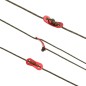 vidaXL Corda Tenda con Strisce Riflettenti e Chiavi 50 m 3 mm