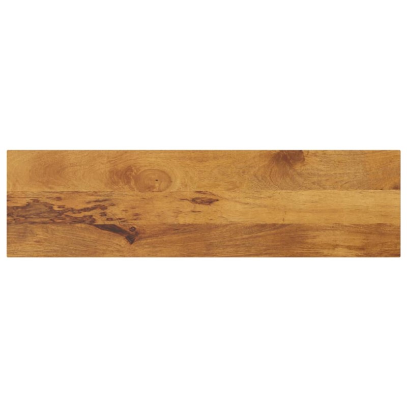 vidaXL Piano per Tavolo 110x30x3,8cm Rettangolare Legno Massello Mango vidaXL Piano per Tavolo 110x30x3,8cm Rettangolare Legno Massello Mango