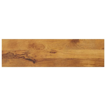 vidaXL Piano per Tavolo 110x30x3,8cm Rettangolare Legno Massello Mango