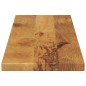 vidaXL Piano per Tavolo 110x30x3,8cm Rettangolare Legno Massello Mango vidaXL Piano per Tavolo 110x30x3,8cm Rettangolare Legno Massello Mango