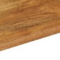 vidaXL Piano per Tavolo 110x30x3,8cm Rettangolare Legno Massello Mango vidaXL Piano per Tavolo 110x30x3,8cm Rettangolare Legno Massello Mango