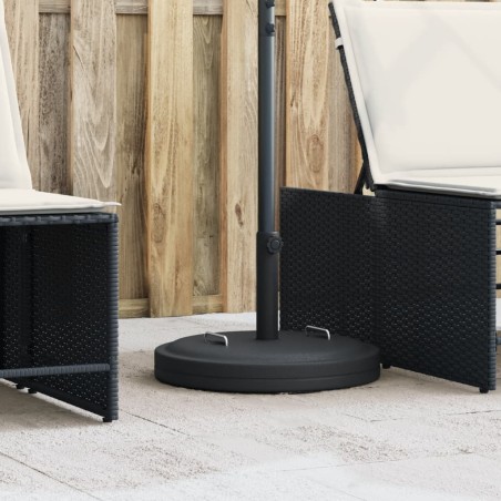 vidaXL Base per Ombrellone con Manici per Pali Ø38/48 mm 25 kg Rotonda