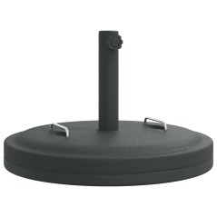 vidaXL Base per Ombrellone con Manici per Pali Ø38/48 mm 25 kg Rotonda
