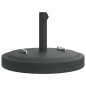vidaXL Base per Ombrellone con Manici per Pali Ø38/48 mm 25 kg Rotonda vidaXL Base per Ombrellone con Manici per Pali Ø38/48 mm 25 kg Rotonda