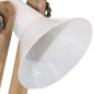 vidaXL Lampada da Scrivania 25 W Bianca 23x13x52 cm E27 vidaXL Lampada da Scrivania 25 W Bianca 23x13x52 cm E27