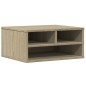 vidaXL Supporto Stampante Rovere Sonoma 49x40x22,5cm Legno Multistrato vidaXL Supporto Stampante Rovere Sonoma 49x40x22,5cm Legno Multistrato