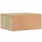 vidaXL Supporto Stampante Rovere Sonoma 49x40x22,5cm Legno Multistrato vidaXL Supporto Stampante Rovere Sonoma 49x40x22,5cm Legno Multistrato