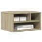 vidaXL Supporto Stampante Rovere Sonoma 40x32x22,5cm Legno Multistrato vidaXL Supporto Stampante Rovere Sonoma 40x32x22,5cm Legno Multistrato