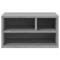 vidaXL Supporto Stampante Grigio Sonoma 40x32x22,5cm Legno Multistrato vidaXL Supporto Stampante Grigio Sonoma 40x32x22,5cm Legno Multistrato
