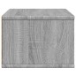 vidaXL Supporto Stampante Grigio Sonoma 40x32x22,5cm Legno Multistrato vidaXL Supporto Stampante Grigio Sonoma 40x32x22,5cm Legno Multistrato
