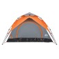 vidaXL Tenda a Cupola 3 Persone Grigio e Arancione a Rilascio Rapido vidaXL Tenda a Cupola 3 Persone Grigio e Arancione a Rilascio Rapido