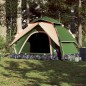 vidaXL Tenda a Cupola da Campeggio 5 Persone Verde a Rilascio Rapido vidaXL Tenda a Cupola da Campeggio 5 Persone Verde a Rilascio Rapido