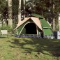vidaXL Tenda a Cupola da Campeggio 5 Persone Verde a Rilascio Rapido vidaXL Tenda a Cupola da Campeggio 5 Persone Verde a Rilascio Rapido