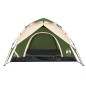 vidaXL Tenda a Cupola da Campeggio 5 Persone Verde a Rilascio Rapido vidaXL Tenda a Cupola da Campeggio 5 Persone Verde a Rilascio Rapido
