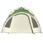 vidaXL Tenda a Cupola da Campeggio 3 Persone Verde a Rilascio Rapido