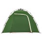 vidaXL Tenda a Cupola da Campeggio 3 Persone Verde a Rilascio Rapido