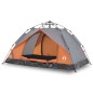 vidaXL Tenda a Cupola 2 Persone Grigio e Arancione a Rilascio Rapido vidaXL Tenda a Cupola 2 Persone Grigio e Arancione a Rilascio Rapido