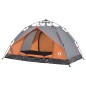 vidaXL Tenda a Cupola 2 Persone Grigio e Arancione a Rilascio Rapido vidaXL Tenda a Cupola 2 Persone Grigio e Arancione a Rilascio Rapido
