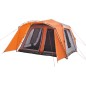 vidaXL Tenda Famiglia Portico 9 Pers. Grigio Arancione Rilascio Rapido vidaXL Tenda Famiglia Portico 9 Pers. Grigio Arancione Rilascio Rapido
