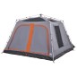 vidaXL Tenda Famiglia Portico 9 Pers. Grigio Arancione Rilascio Rapido vidaXL Tenda Famiglia Portico 9 Pers. Grigio Arancione Rilascio Rapido