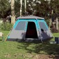vidaXL Tenda Familiare a Cupola 6 Persone Blu a Rilascio Rapido vidaXL Tenda Familiare a Cupola 6 Persone Blu a Rilascio Rapido