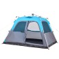 vidaXL Tenda Familiare a Cupola 6 Persone Blu a Rilascio Rapido vidaXL Tenda Familiare a Cupola 6 Persone Blu a Rilascio Rapido