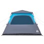 vidaXL Tenda Familiare a Cupola 6 Persone Blu a Rilascio Rapido vidaXL Tenda Familiare a Cupola 6 Persone Blu a Rilascio Rapido