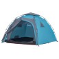 vidaXL Tenda a Cupola da Campeggio 4 Persone Blu a Rilascio Rapido vidaXL Tenda a Cupola da Campeggio 4 Persone Blu a Rilascio Rapido