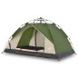 vidaXL Tenda a Cupola da Campeggio 3 Persone Verde a Rilascio Rapido vidaXL Tenda a Cupola da Campeggio 3 Persone Verde a Rilascio Rapido