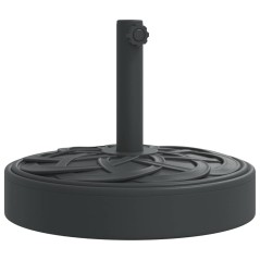 vidaXL Base per Ombrellone per Pali Ø38/48 mm 25 kg Rotonda