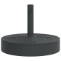 vidaXL Base per Ombrellone per Pali Ø38/48 mm 25 kg Rotonda