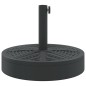 vidaXL Base per Ombrellone per Pali Ø38/48 mm 25 kg Rotonda