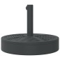 vidaXL Base per Ombrellone per Pali Ø38/48 mm 25 kg Rotonda