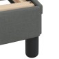 vidaXL Letto con Materasso Grigio Scuro 160x200 cm Tessuto vidaXL Letto con Materasso Grigio Scuro 160x200 cm Tessuto