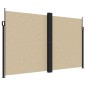 vidaXL Tenda da Sole Laterale Retrattile Beige 200x600 cm vidaXL Tenda da Sole Laterale Retrattile Beige 200x600 cm