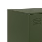 vidaXL Credenza Verde Oliva 99x39x73 cm in Acciaio vidaXL Credenza Verde Oliva 99x39x73 cm in Acciaio