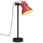 vidaXL Lampada da Scrivania 25 W Rosso Anticato 15x15x55 cm E27 vidaXL Lampada da Scrivania 25 W Rosso Anticato 15x15x55 cm E27