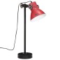 vidaXL Lampada da Scrivania 25 W Rosso Anticato 15x15x55 cm E27 vidaXL Lampada da Scrivania 25 W Rosso Anticato 15x15x55 cm E27