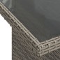 vidaXL Set Divano da Giardino 8 pz con Cuscini Grigio in Polyrattan vidaXL Set Divano da Giardino 8 pz con Cuscini Grigio in Polyrattan