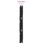 vidaXL Corda Tenda con Strisce Riflettenti e Chiavi 50 m 5 mm