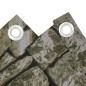vidaXL Paravento da Balcone con Aspetto Pietra 800x75 cm PVC
