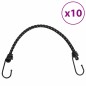 vidaXL Corde Elastiche con Strisce Riflettenti e Ganci 10 pz 46 cm vidaXL Corde Elastiche con Strisce Riflettenti e Ganci 10 pz 46 cm