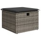 vidaXL Set Divano da Giardino 8 pz con Cuscini Grigio in Polyrattan vidaXL Set Divano da Giardino 8 pz con Cuscini Grigio in Polyrattan