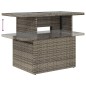 vidaXL Set Divano da Giardino 8 pz con Cuscini Grigio in Polyrattan vidaXL Set Divano da Giardino 8 pz con Cuscini Grigio in Polyrattan