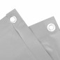 vidaXL Paravento da Balcone Grigio 500x75 cm in PVC