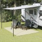 vidaXL Tappeto da Tenda Crema 3x2,5 m