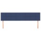 Testiera 2 pz Blu 90x5x78/88 cm in Tessuto Testiera 2 pz Blu 90x5x78/88 cm in Tessuto